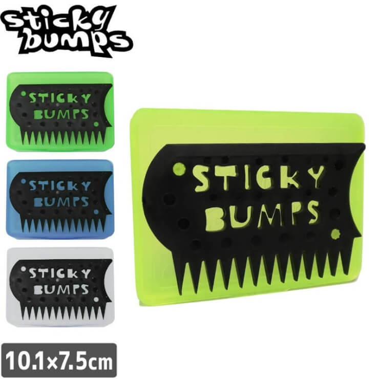 【サーフ ワックス サーフィン WAX ケース コーム】Sticky Bumps Surf Wax Case with Comb【4カラー】NO5